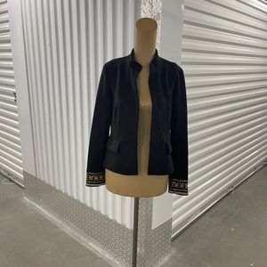 ZARA Embroidered faux suede jacket #Cybermondaysale